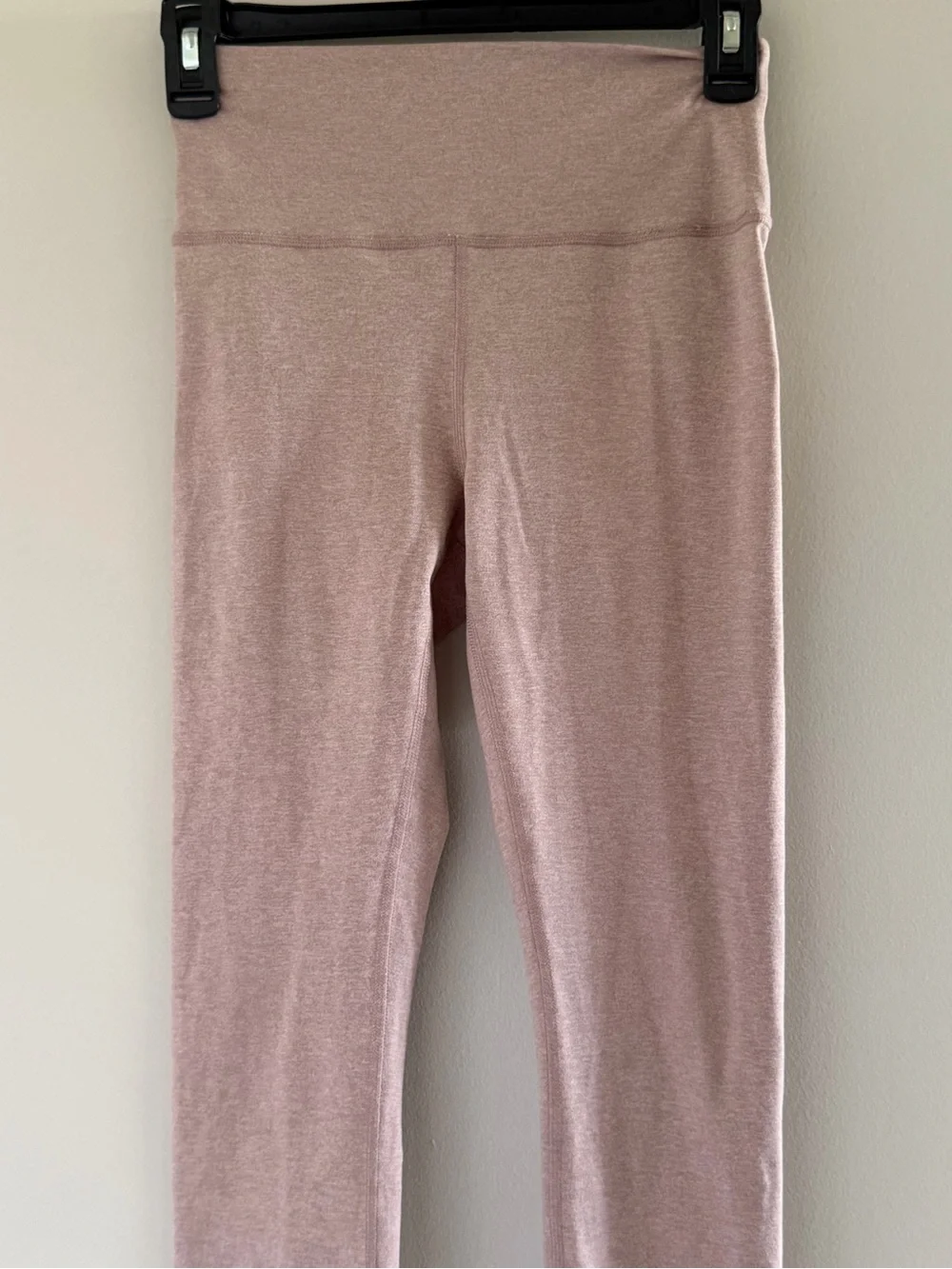Prana Leggings Womens Small Pink Heather High Rise Yoga Athletic Workout Pants